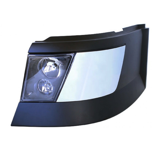 Chrome Plastic Front Bumper Trim Fits Volvo VN 2003-2015