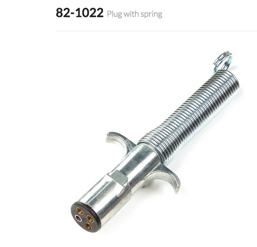 Grote Heavy Duty 4-Way Connectors Plug With Spring