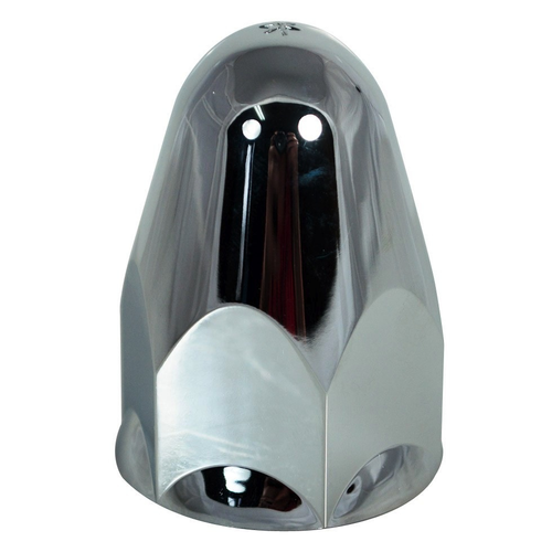 Lug Nut Covers Chrome Plastic Push In 1-1/2