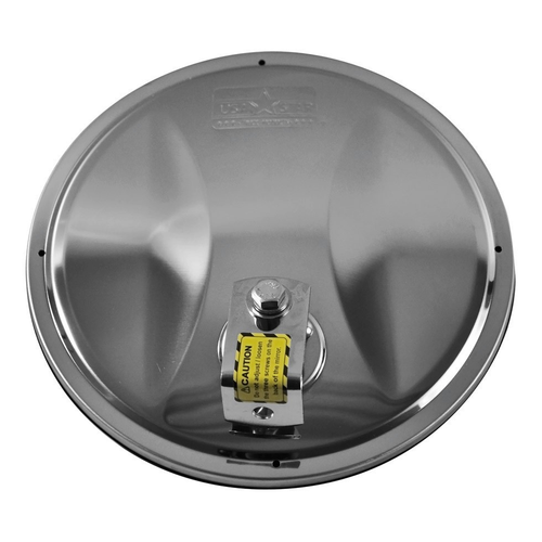 8" Stainless Steel Spot Convex Mirror Concave Back