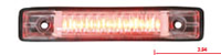 Red LEDs / Clear Lens