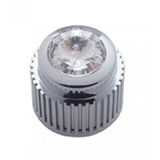 A/C Control Dial Knob - Clear Diamond