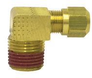 Tube Size 3/8" Pipe   1/8"  D.O.T. Air Brake Fittings - For Nylon Tubing Male Elbow