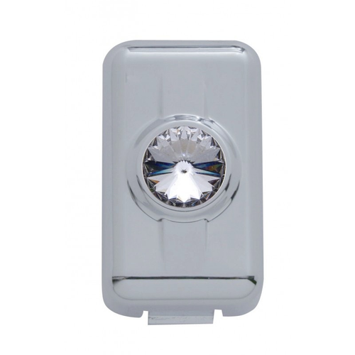 Switch Plug Cover - Clear Diamond fits Volvo
