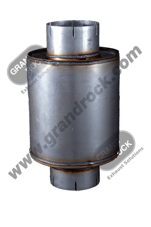 Muffler Resonators 9" Round 10,5" Long ID/ID Alz 5" In-Out