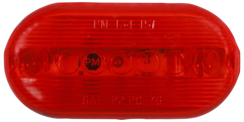 Peterson PC-Rated Clearance/Side Marker Led Light Red 12-24V
