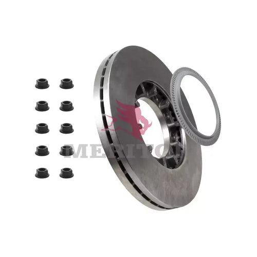 Flat Rotor For Steer Axle With Tone Ring