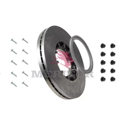 Flat Rotor For Steer Axle With Tone Ring