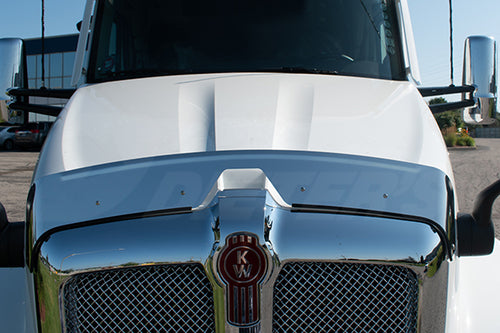 Bug Deflector Fits Kenworth T680 2021+ Next Gen/MLU models 304 stainless steel