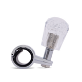 Steering Wheel Spinner Knob – Clear Bubbles, Diamond Cut