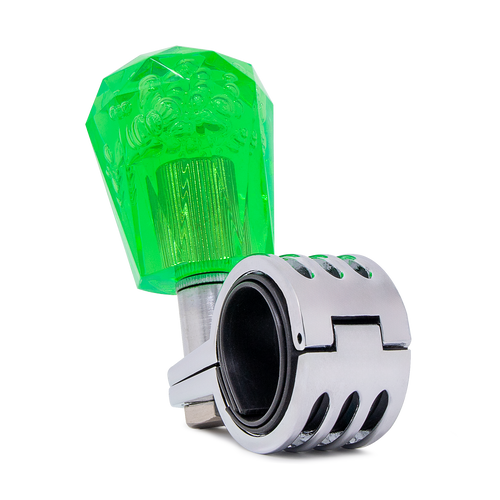 Heavy Duty Steering Wheel Spinner Green