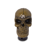 Skull Gear Stick Shift Knob Shifter Lever Handle Yellow