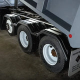 Minimizer White Tri-Axle Fender For 22.5" / 24.5" ( Each )
