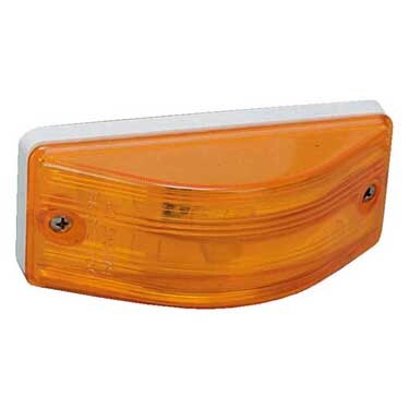 Peterson Incandescent Turn Signal/ Side Marker, Oblong, 5.50″X2.25″, Amber