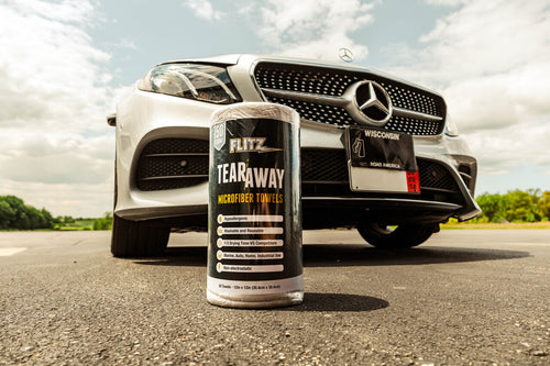 Flitz 12" x 12" Grey - Tearaway Roll (30 count)