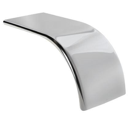 Stainlees Steel 430 Half Fender Pair