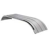 108" Full Fender Aluminum Material Raised Rib Fits 43″ Tires and 54″ Spread Raised Ribbed Al Tandem Fender (pair)