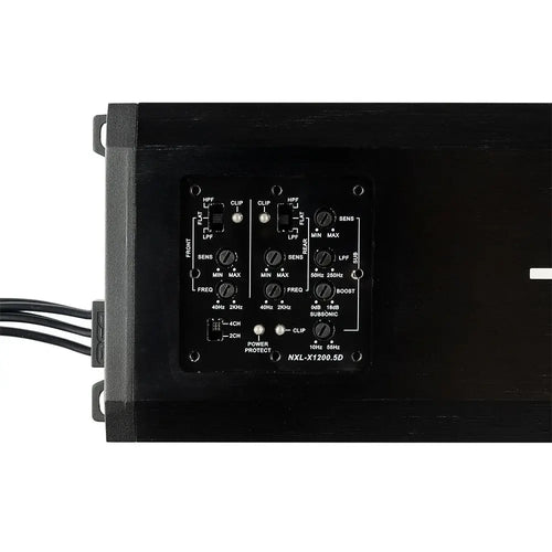 DS18 NXL 5-Channel Full-Range Class D IP67 Marine and Powersports Amplifier 4 x 150 @ 4-Ohm and 1 x 600 @ 2-Ohm Watts Rms