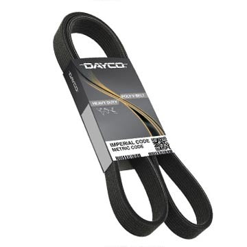 Dayco Poly Rib Belt HD Number of Ribs: 12 , Effective Length (in): 45.708, 12PK1161