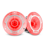 DS18 3.8" Super Bullet Tweeter with 1" Aluminum Voice Coil with RGB LED Lights PAIR