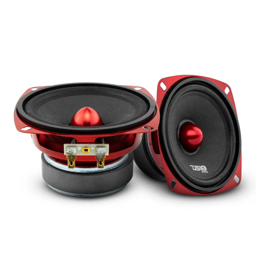 DS18 PRO-X 4" Mid-Range Loudspeaker with Bullet | 100W RMS 4-Ohm