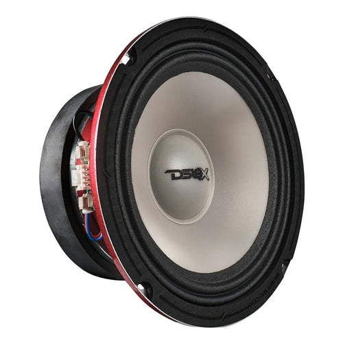 DS18 6.5" Mid-Range Loudspeaker with Dual RGB LED For Cone & Dust Cap 250 Watts 4-Ohm EACH