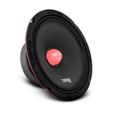 DS18 PRO-X 8" Mid-Range Loudspeaker with RGB Light Bullet 275 Watts Rms 4-Ohm EACH