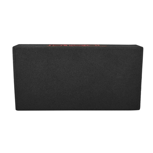 DS18 10" Active Subwoofer Shallow Enclosure with 10" Passive Subwoofer For Pickup Trucks