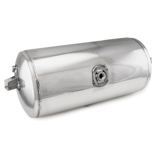 Tramec Sloan 27.50" Aluminum Air Tank, 9.5" Diameter, 3/4" (3) Main Ports, 3/8" (2) End Ports, 1480 cu in