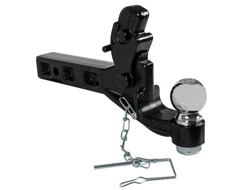6 Ton Combination Hitch - Pintle Hitch with 2 Inch Ball
