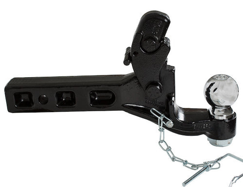 6 Ton Combination Hitch - Pintle Hitch with 2 Inch Ball