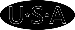 Peterbilt Billet Pedal Emblem Plate USA