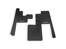 Sleeper Rubber Carpet Black Floor Mats (Kenworth T680 (07-15) ,W900L,W900B) W900 Shift Products Rubber Floor Mats