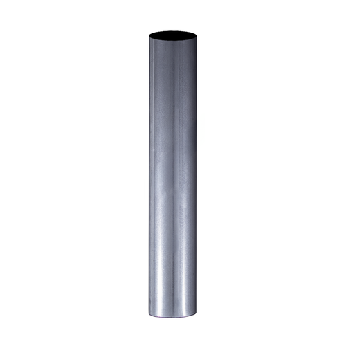 4" x 12" Straight Cut Aluminized Exhaust Stack ID End