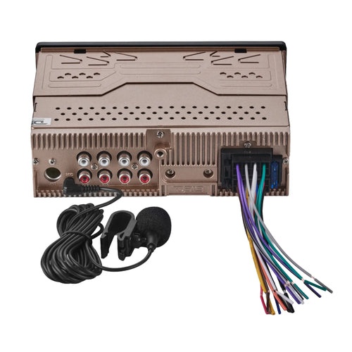 DS18 Digital Media Receiver | Single Din | DSP | APP | Bluetooth Audio and Calling Head Unit | Aux Input | USB | Mechless | AM/FM Radio Receiver | 3V + 3.5V Subwoofer