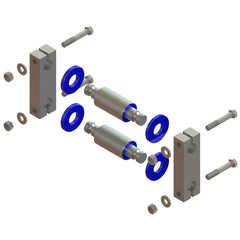 Atro Spring Eye Shackle Kit CH; CL; RW; MH Series 3 1/2" Wide Spring