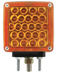 Amber / Red LEDs - Amber / Red Lens