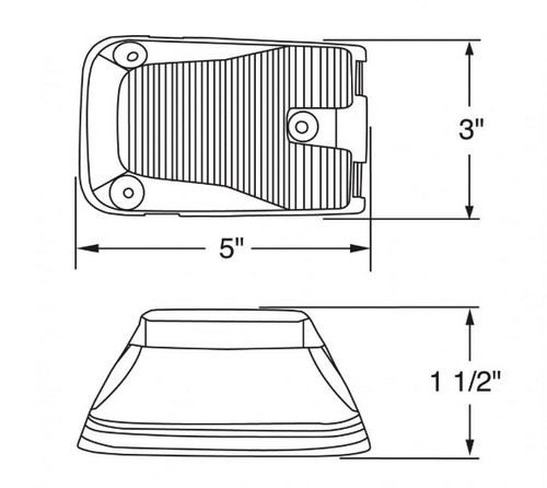 6 Led fits Volvo Side Indicator Light fits Volvo