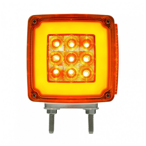 LED Double Face "GLO" Turn Signal Light Double Stud