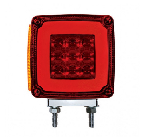 LED Double Face "GLO" Turn Signal Light Double Stud