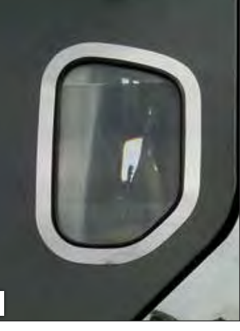 View Window Trim Ring fits Freightliner Century/Columbia