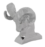 Ram's Head Hood Ornament Non-illuminated Eyes