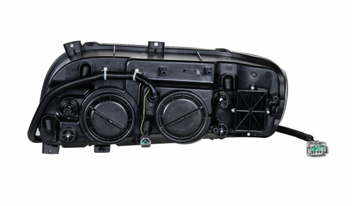 Chrome Projection Headlight With LED Turn & DRL For Peterbilt 389 (2008-2023) & 388 (2008-2015)