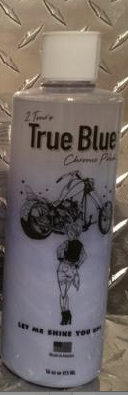 Chrome True blue Polish , 16oz