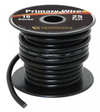 Primary Wires in 10 Gauge Black	25 ft