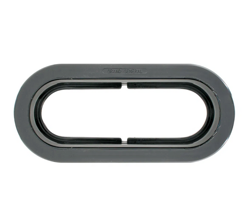 Large Oval Grommet Black Designed for 6" Large Oval Lights