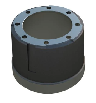 Brake Drum - 12.25" x 7.5" x 8 Hole