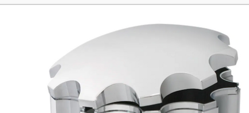 Removable cap Chrome Plastic ABS