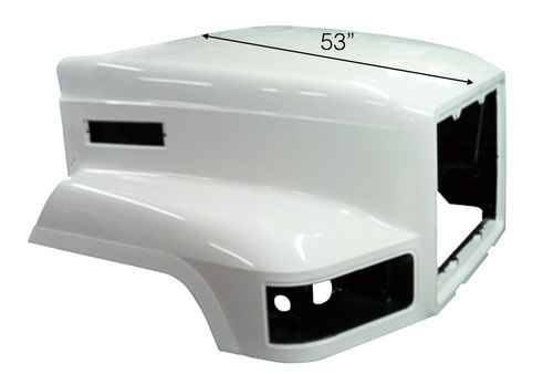 New Hood fits Mack CH600,CH613,CH612 Set Back Axle Only 1989 And Newer SBA 112.6” BBC Truck 53”