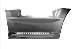 Cab side Step Fairing, Right Side (Passenger) fits Freightliner Cascadia 2008-2017 Black Color